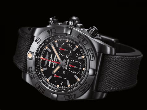 breitling chronomat 44 blacksteel replica|breitling chronomat 44 special series.